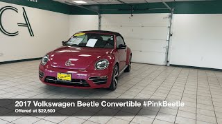 2017 Volkswagen Beetle Convertible PinkBeetle [upl. by Pang]