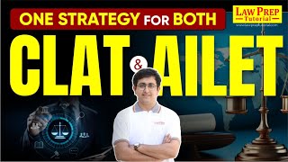 How to Prepare for CLAT and AILET Together Strategy for CLAT and AILET Preparation [upl. by Rimaj]