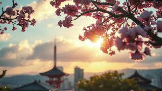 Kyoto Temples Lo Fi Beats 🎧 Study with Japanese Calmness [upl. by Gregoor]