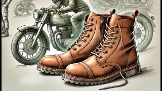 Trip Machine Derby Boots unboxing motorcycleboots [upl. by Calista]