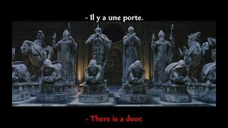 FRENCH LESSON  learn french with Harry Potter I  french dub  part5 [upl. by Remat]