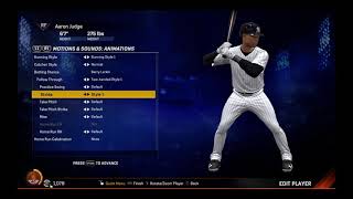 MLB® The Show™ 17 Aaron Judge Stance Fix [upl. by Mccormac]