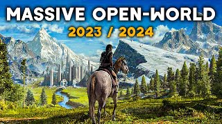 TOP 25 NEW Massive OPEN WORLD Upcoming Games of 2023 amp 2024 [upl. by Adnam]