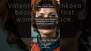 On This Day  June 16 1963  Valentina Tereshkova becomes the first woman in space [upl. by Laspisa]