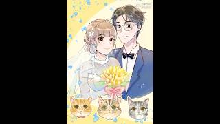 委託✨韓系風格婚紗3隻喵喵🥰喜帖設計｜電繪 似顏繪 縮時攝影 畫畫 [upl. by Siroved804]