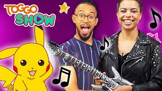 Kostüm Challenge – Sarah als ROCKSTAR  POKEMON CHALLENGE  TOGGO SHOW [upl. by Uno]