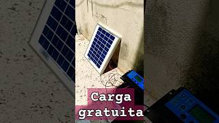 Carregando bateria 7ah com placa solar de 5wts solarenergy [upl. by Honeywell886]