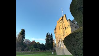 Crathes Castle tour Banchory Aberdeenshire Scotland previously home of the Burnett family [upl. by Amarette870]