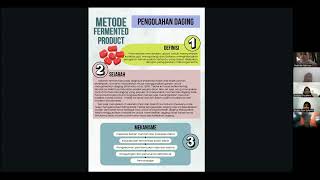 PRESENTASI POSTER  TEKNOLOGI DAGING METODE FERMENTED PRODUCT KEL 10 [upl. by Elleved]