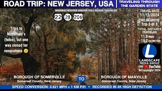 11152024 Part 3 of 3  Somerville to Manville New Jersey USA [upl. by Ely915]