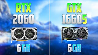 RTX 2060 vs GTX 1660 Super  Which One is Better [upl. by Llenrac]