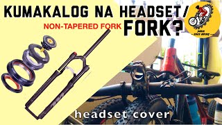 KUMAKALOG NA HEADSETFORK  HEADSET MAINTENANCE  NONTAPERED FORK TO TAPERED FRAME [upl. by Eirallam710]