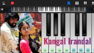 Kangal Irandal  Piano Tutorial  Subramaniapuram [upl. by Arretal251]