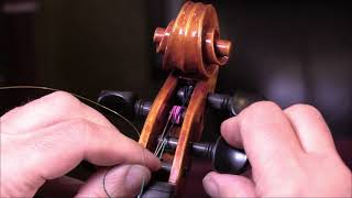 Changing the E String on Your Violin [upl. by Serles]