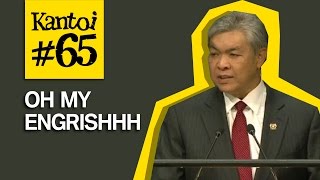 Zahid Hamidi speech  Oh my Engrishhh United Nations Malaysia America [upl. by Jacobah]