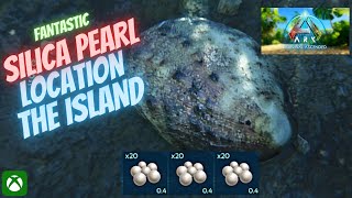 Fantastic Silica Pearl Location The Island Ark Survival Ascended [upl. by Montagna]