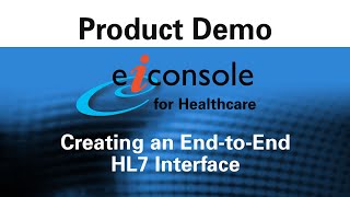 Creating an HL7 Interface EndtoEnd  PilotFish [upl. by Nyar]