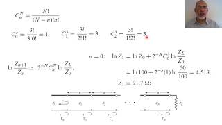 Chapter05 14 Example on Binomial Multisection Matching Transformer [upl. by Nguyen484]