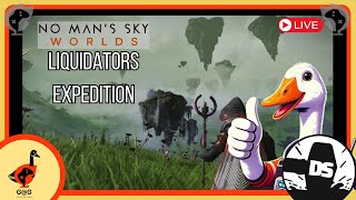 EXTRA Late Night  Liquidators Expedition LIVE  Late Night w GG  No Mans Sky Worlds Part 1 [upl. by Eleen730]