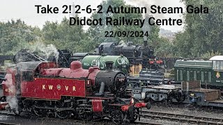 Double Ivatts  Take 2 262 Autumn Steam Gala  Didcot Railway Centre  22092024 [upl. by Reeva166]