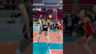 Eline Timmerman 2seti noktalayan isim 🔥 Galatasaray Daikin  Bahçelievler Bld volleyball [upl. by Erlin706]