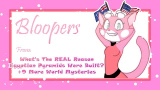 Bloopers  Whats The REAL Reason Egyptian Pyramids Were Built 9 More World Mysteries [upl. by Ettelrac]