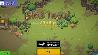 Nuevo mmorpg de mobile y steam  Heartwood Online gameplay español [upl. by Ajiat]