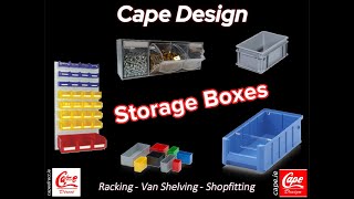 Storage Boxes by Cape Design [upl. by Winter735]