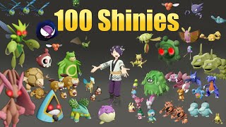 Catching 100 Shiny Pokemon in Pokemon Legends Arceus II [upl. by Narcissus]