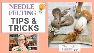 How To Needle Felt For Beginners  Getting Started [upl. by Cece]