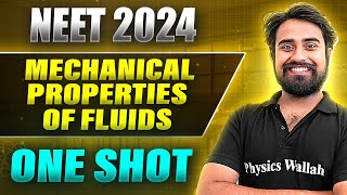 MECHANICAL PROPERTIES OF FLUIDS in 1Shot FULL CHAPTER COVERAGE ConceptsPYQs  Prachand NEET 2024 [upl. by Arbed]