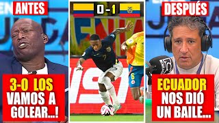 el ANTES y DESPUÉS de la prensa Colombiana que MEN0SPREClÓ a ECUADOR y CAICEDO LOS CALLÓ [upl. by Leontyne]