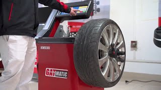 How to Use GATMATIC Wheel Balancer for Smooth Rides [upl. by Lsil]