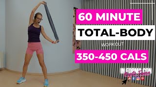 🔥 60 Min Total Body Fat Burn Workout Senza Salti e Attrezzi 🔥 Addominali Braccia Gambe Glutei 🔥 [upl. by Ennayhc306]