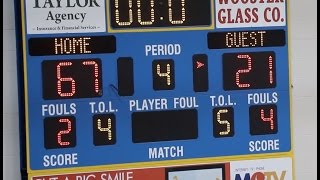 Clear Fork vs Wooster Edgewood 7th Grade Basketball 012817  WHS [upl. by Evania]