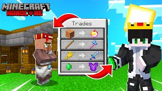 I MADE A TRADING COMPANY IN MINECRAFT HARDCORE 😱 Developgamer [upl. by Celka]