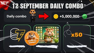 Hamster Kombat Daily Combo 13 September  Daily Combo Hamster Kombat 13 September [upl. by Ateekahs]