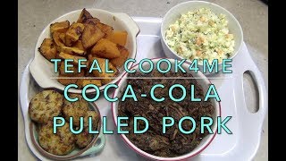 CocaCola Pulled Pork cheekyricho cooking Tefal Cook4Me video recipe ep1257 [upl. by Marthe]