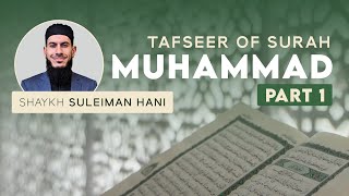 Tafseer of Surah Muhammad  Part 1  Shaykh Suleiman Hani [upl. by Aitnahs]