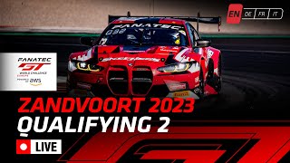 LIVE  Qualifying 2  Zandvoort  Fanatec Gt World Challenge English [upl. by Drahsir621]