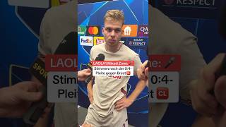 Die Stimmen zum 04Debakel der Salzburger gegen Stade Brest 🗣️ shorts [upl. by Aitnahs]