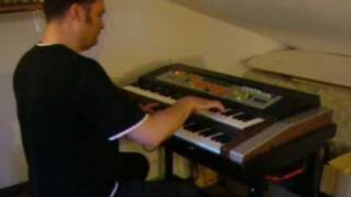 Farfisa Professional Duo organ  blues [upl. by Ellehcrad]