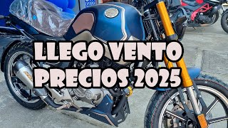 Llegaron las Motos VENTO Precios 2025 ¿Será que se venden [upl. by Haggai]