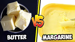 Butter vs Margarine  Which Is Better For You [upl. by Doralynne260]