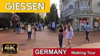 🇩🇪 GIESSEN Germany Walking Tour  4K 60fps UHD [upl. by Iramo]