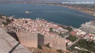 Nafplio Palamidi Peloponnese  Greece HD Travel Channel [upl. by Eleumas308]