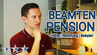 RENTE als BEAMTER  Genaue Erklärung zu den Pensionsansprüchen [upl. by Netram]