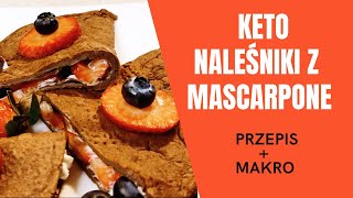 Przepis Na Keto Naleśniki Z Mascarpone  Aneta Florczyk [upl. by Cathyleen165]