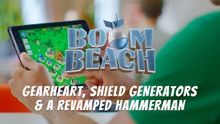 Boom Beach Colonel Gearheart Shield Generators amp Lt Hammerman Tutorial [upl. by Myrah]