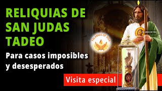 ORACION a LAS RELIQUIAS de SAN JUDAS TADEO 🙏 para CASOS IMPOSIBLES y causas DESESPERADAS [upl. by Fein]